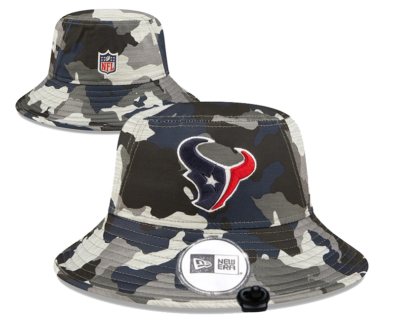 Houston Texans 2025 Stitched Bucket Fisherman Hats 005